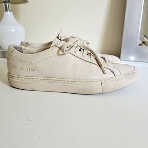 Common Projects Original Achilles Low-Top Sneakers. Size 36